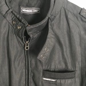 Members only black jacket